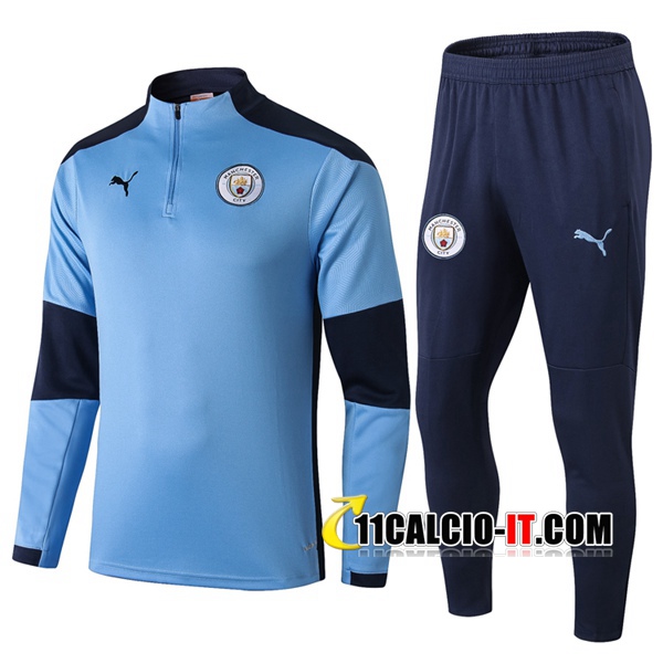 Nuove Tuta Calcio Manchester City Blu 2020-2021 | 11calcio-it