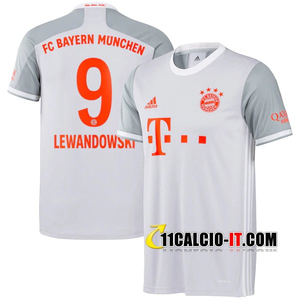 Nuove Maglia Calcio Bayern Monaco (Lewandowski 9) Seconda 2020/21 ...