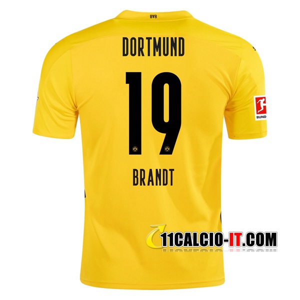 Nuove Maglia Calcio Dortmund BVB (BRANDT 19) Prima 2020/21 | Tailandia