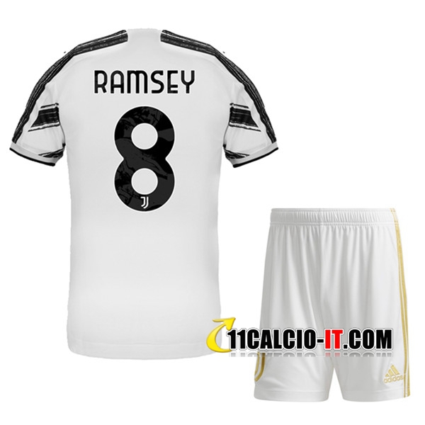 Maglia Calcio Juventus (RAMSEY 8) Bambino Prima 2020/21 | Tailandia
