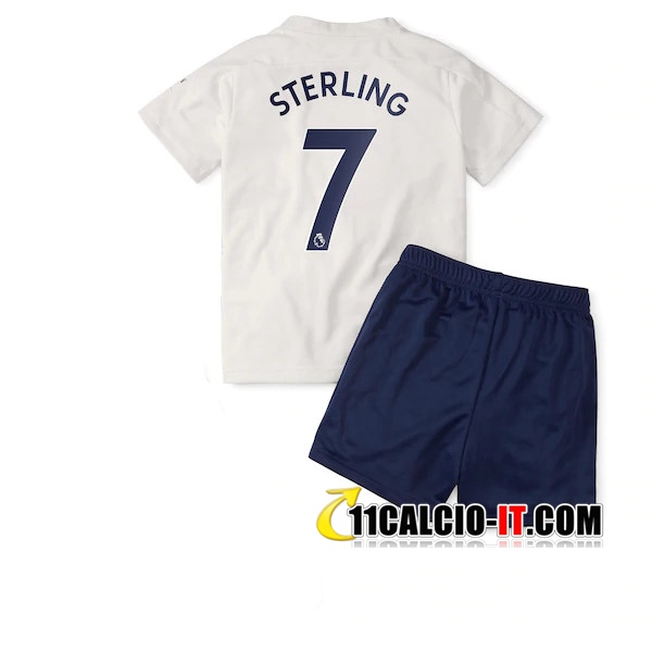 Crea Maglia Calcio Manchester City (Sterling 7) Bambino Terza 2020 ...