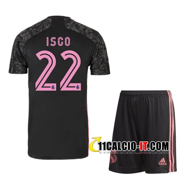 Crea Maglia Calcio Real Madrid (ISCO 22) Bambino Terza 2020/2021