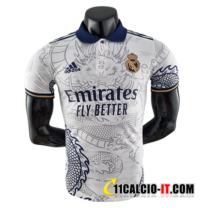 Outlet Maglie Calcio Real Madrid Chinese Dragon Bianco 2022/2023