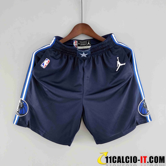 Numeri Pantaloncini NBA Dallas Mavericks Blu Royal