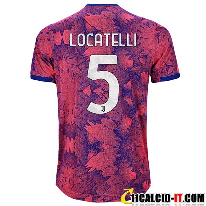 Creare Maglie Calcio Juventus (LOCATELLI #5) 2022/2023 Terza