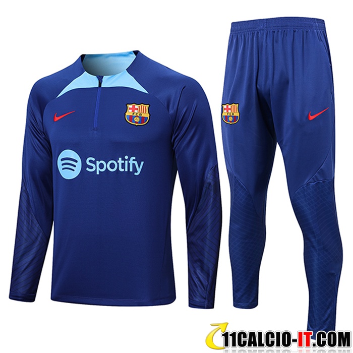 Crea Insieme Tuta Calcio FC Barcellona Blu 2022/2023