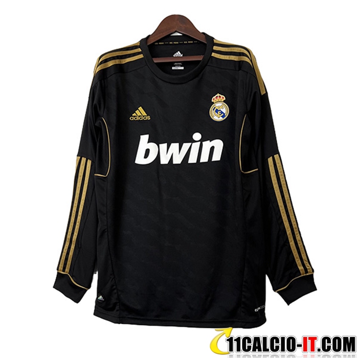 Dove Comprare Maglie Calcio Real Madrid Seconda Manica Lunga 2011/2012