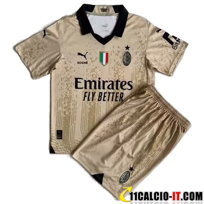 Personalizza Maglie Calcio AC Milan Bambino X KOCHE Portiere 2023/2024