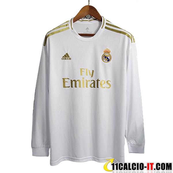 Store Maglie Calcio Real Madrid Prima Manica Lunga 2019/2020