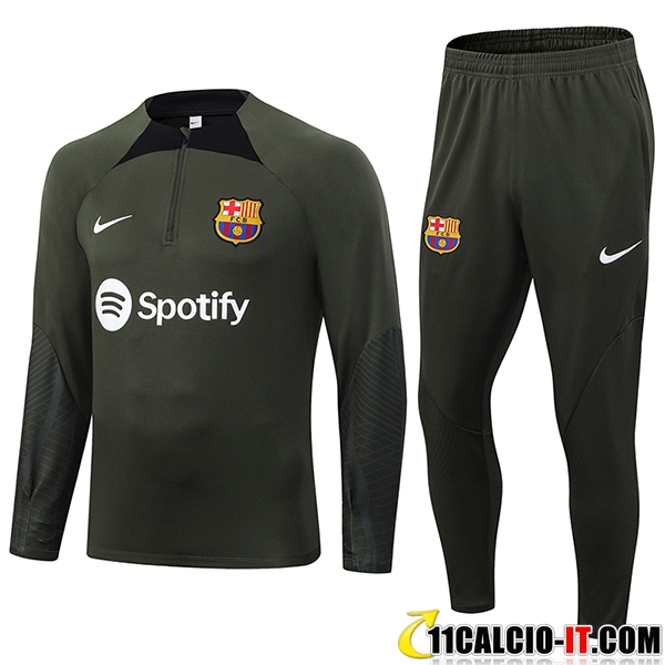 Tuta Uomo Tuta FC Barcelona Uomo Taglia XL Nero Stagione 2024