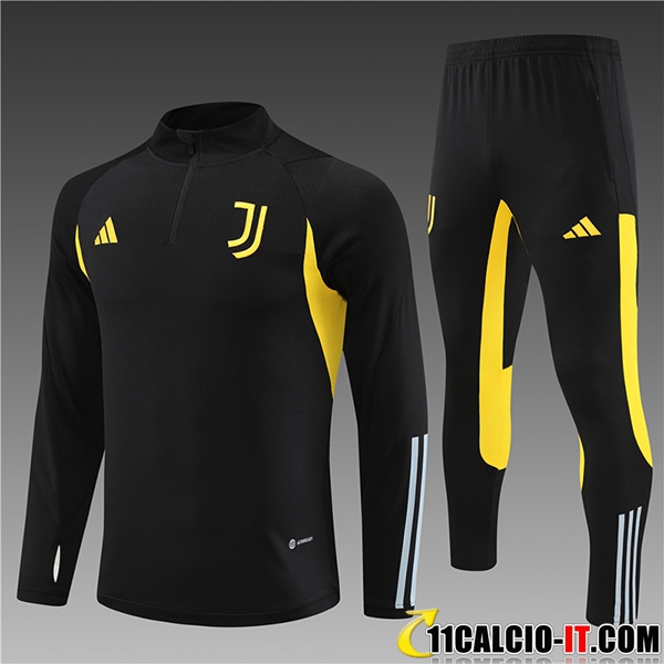 Acquisto Insieme Tuta Calcio Juventus Bambino Nero 2023/2024
