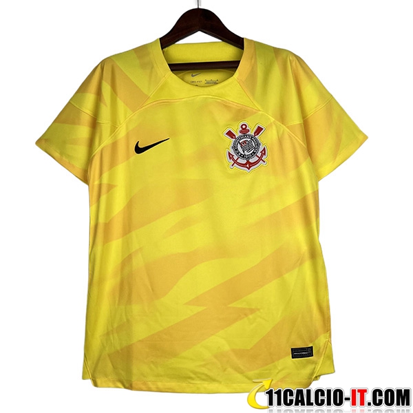 Shop Maglie Calcio Corinthians Portiere Giallo 2023/2024