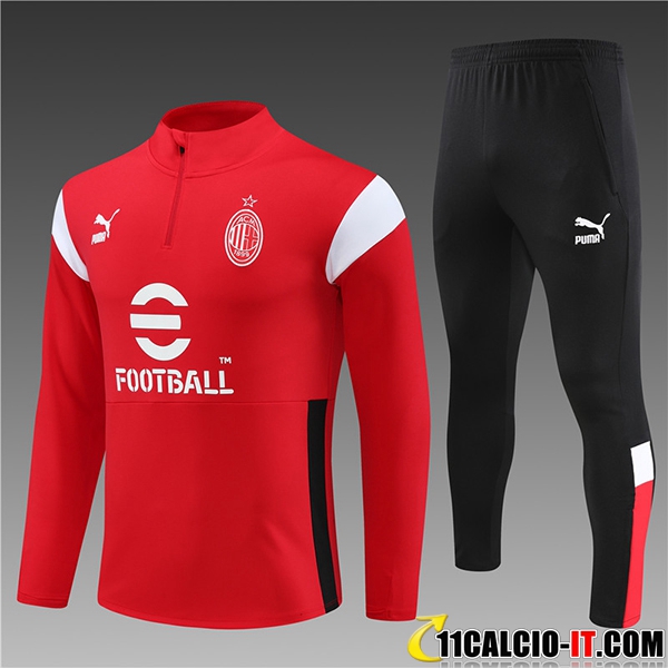 Nuova Insieme Giacca Con Cappuccio Tuta AC Milan Verde 2023/2024 Basso  Prezzo