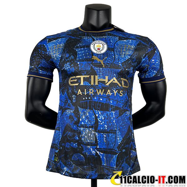 Offerta Maglie Calcio Manchester City Special Edition Blu 2023 2024