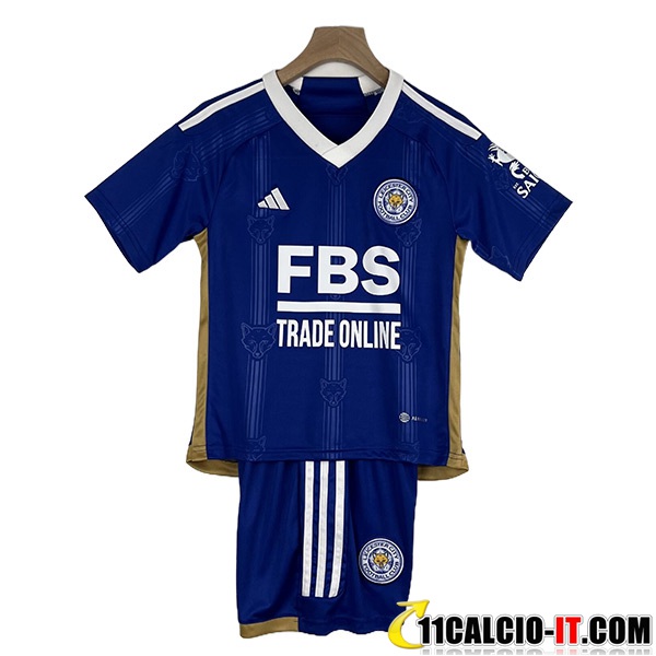 Nuova Maglie Calcio Leicester City Bambino Prima 2023/2025