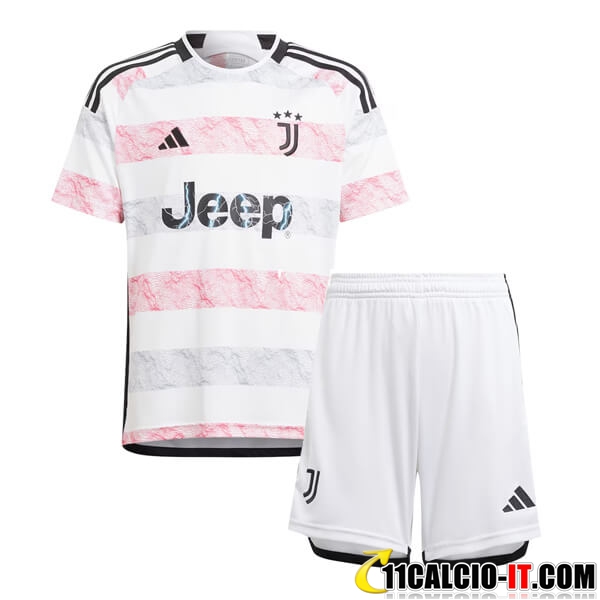 Maglie Calcio Juventus (CHIESA #7) Bambino 2023/2024 Prima Prezzo Vintage