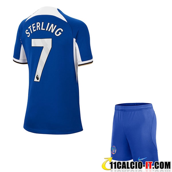 Sito Maglie Calcio Chelsea (STERLING #7) Bambino 2023/2024 Prima