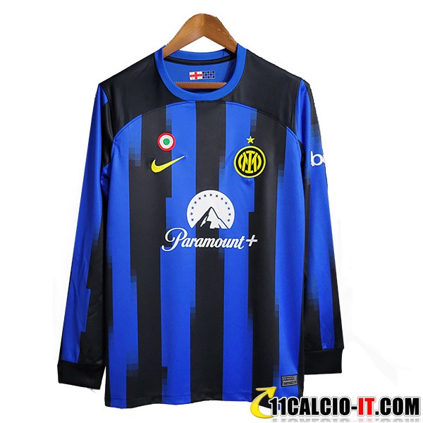 Maglia inter on sale maniche lunghe