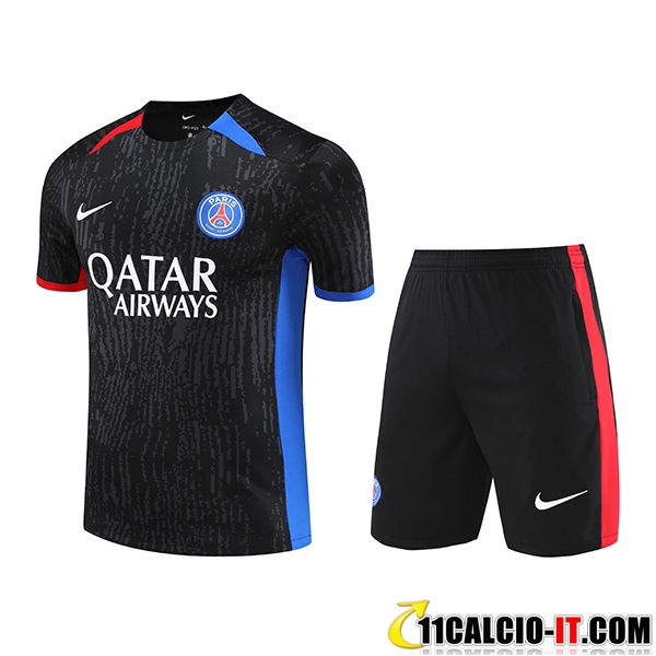 maglia e pantaloncini psg