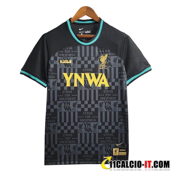 Ingrosso Maglie Calcio FC Liverpool Special Edition Nero 2024/2025