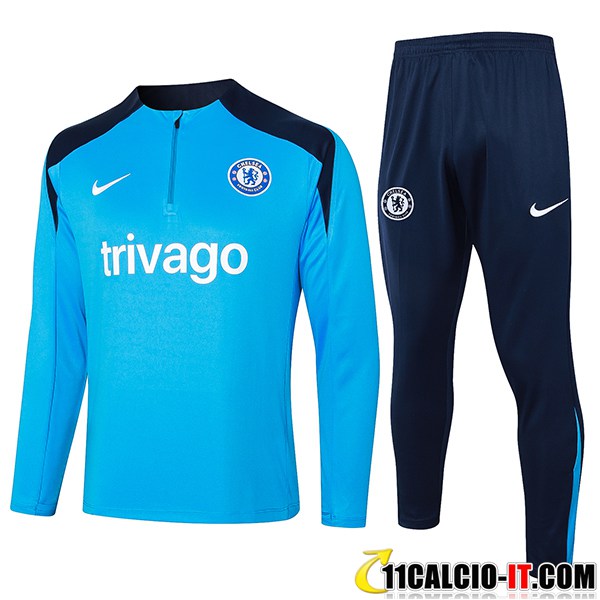 Offerta Insieme Tuta Calcio FC Chelsea Blu 2024/2025 02